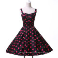 Grace Karin Sweetheart Encolure Flower Pattern Cotton Vintage 50&#39;s Robôs CL6093-3 #